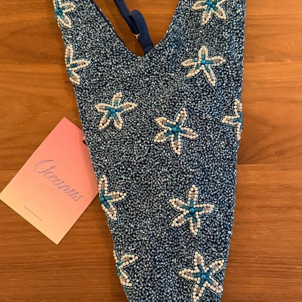 Blue Starfish Women's One Piece Swimsuit - Picture 3 of 3